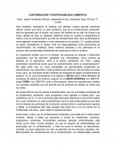 Contaminación y Responsabilidad ambiental