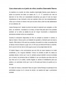 Caso observado en el jardín de niños Josefina Giammattei Ramos