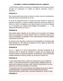 COLOMBIA Y TURQUÍA INCREMENTARAN SU COMERCIO