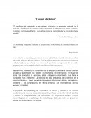 El marketing tradicional le habla a las personas, el marketing de contenidos habla con ellas