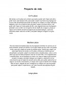 Mi Proyecto de vida.