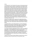 Una pequeña Cronica