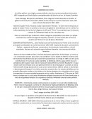 Ensayo sobre el Gobierno de Flores