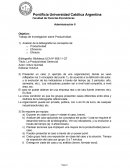 Administración II Objetivo: Trabajo de Investigación sobre Productividad