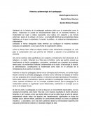 Historia y epistemología de la pedagogía