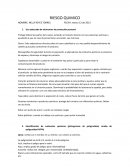 El Riesgo Químico