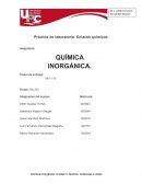 Práctica de laboratorio: Enlaces químicos