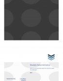 DISEÑO DEL MODELO BAJO UN AMBIENTE DETERMINISTICO