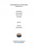 ESTEQUIOMETRIA DE LAS REACCIONES