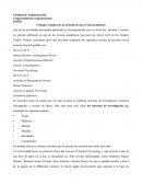 Facultad de Administración Comportamiento organizacional