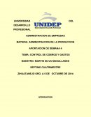 Control de gastos y cobros