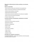 Observación de diferentes tipos de células eucarióticas y sus estructuras celulares