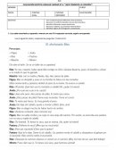 EVALUACIÓN ESCRITA LENGUAJE UNIDAD Nº 6: “¡QUÉ COMIENCE LA FUNCIÓN!"