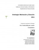 Antologia Programa de Licenciatura en Psicología