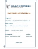 DESARROLLO DE COMPETENCIAS GERENCIALES