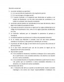 El derecho comercial.