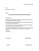 SOLICITUD DE AUTORIZACIÓN PARA brindar SECIONES EDUCATIVAS