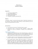 Práctica No. 1 Modernos Galileos