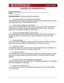 Cadena de suministros - Control