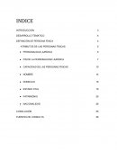 La capacidad jurídica de las personas físicas se adquiere por el nacimiento y se pierde por la muerte