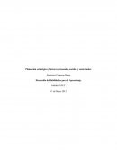 Planeación estratégica y factores personales, sociales y contextual