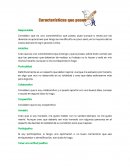 Caracteristicas que poseo en el trabajo laboral