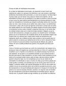 Ensayo de taller de habilidades emocionales