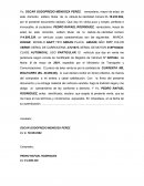 Contrato de compra venta de vehiculo