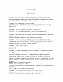 Almuerzo y dudas. Mario Benedetti