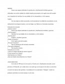 Finanzas empresa dedicada a la producción y distribución de bebidas gaseosas