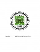 Taller y Metodología de Investigación
