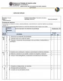 DIRECCIÓN DE ESTUDIOS DE NIVEL MEDIO SUPERIOR LISTA DE COTEJO