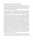 Variación del dióxido de carbono (CO2) en la atmósfera