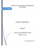 Ensayo sobre la planificación urbana