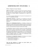 El Papel de la Gerencia Financiera