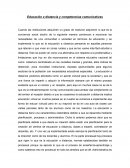 Educación a distancia y competencias comunicativas