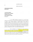 Demanda de acción plenaria de posecion