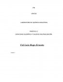 PRÁCTICA 2: CAPACIDAD CALORÍFICA Y CALOR DE NEUTRALIZACIÓN