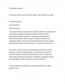 EL PROBLEMA ECONOMICO. Teoría Económica Política Económica