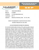 UN ACTA DE DETENCIÓN POR ROBO EN FLAGRANCIA.