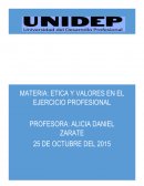 Codigo de etica. DISPOCISIONES GENERALES