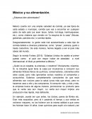 La panza es primero - Ensayo