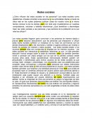 ¿Cómo influyen las redes sociales en las personas?