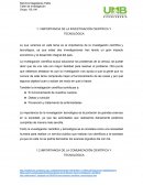 Importancia de la Investigacion Cientifica y Tecnologica y un gran impacto económico