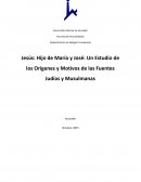 Un Estudio de los Orígenes y Motivos de las Fuentes Judías y Musulmanas