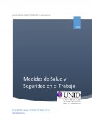 Medidas de Salud y Seguridad en el Trabajo