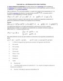 Taller Integración por Partes - Matematicas