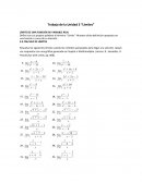 Los Trabajos para practica de Limites