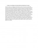 Información para el cuestionario de Marketing.