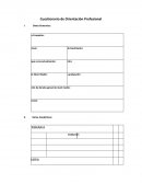 Cuestionario de Orientación Profesional